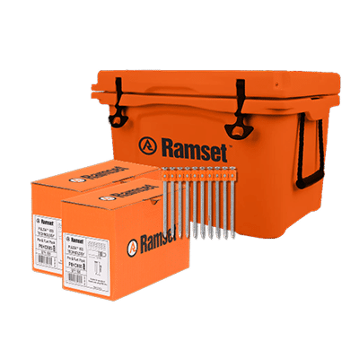 Ramset™ Esky and 2 boxes of gas pins